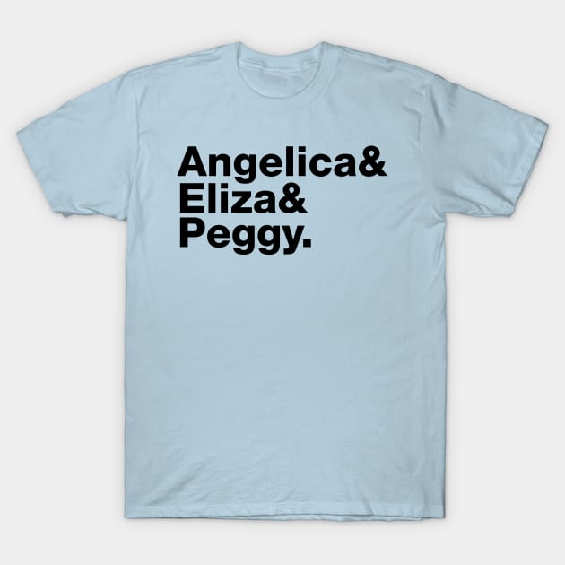 Angelica Eliza Peggy T-Shirt by ricky